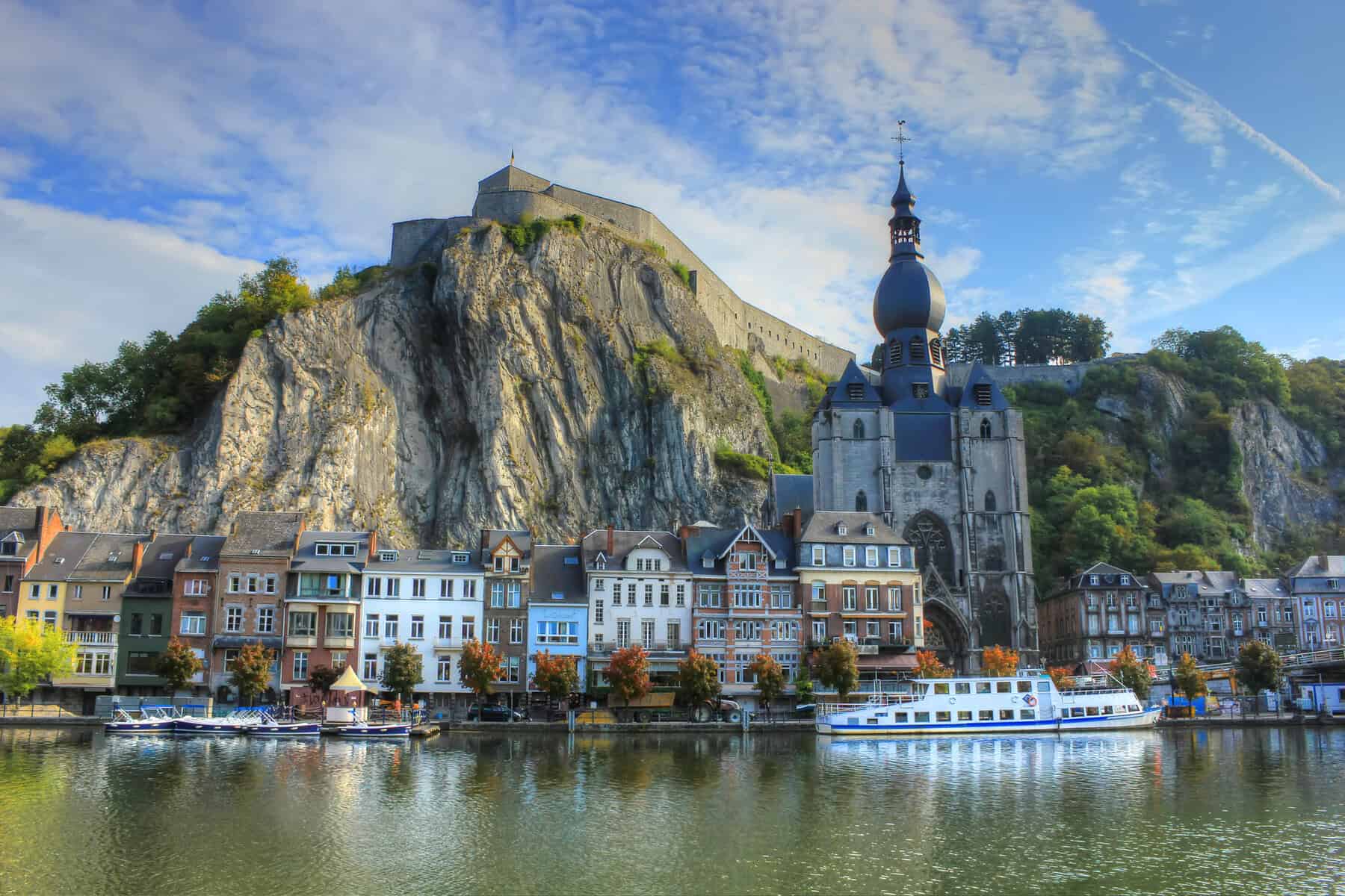 Namur citadel and Meuse valley